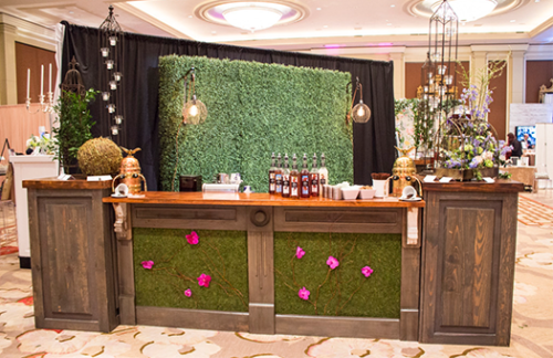 Bar: Restoration Bar w/ Moss Panels, 2-Panel
