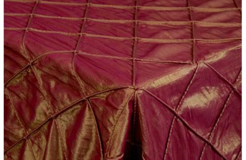 90" Square Pintuck, Calcutta Henna