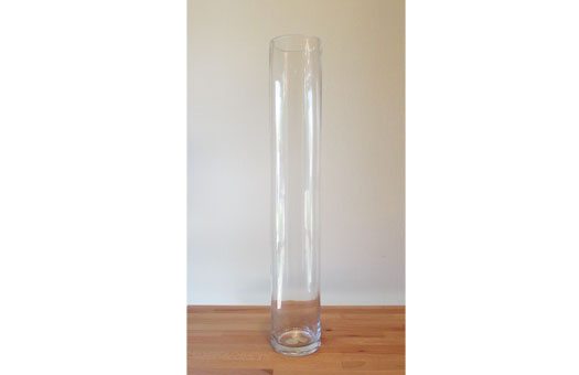 centerpiece 24 in glass cylinder large