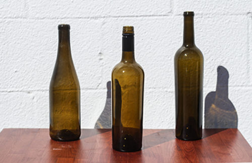 Brown Wine Bottle