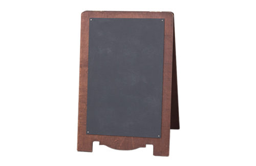 Mahogany Chalk Board Easel