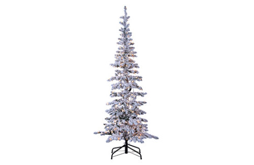 christmas Flocked Austin Pine Tree 5850 65C large