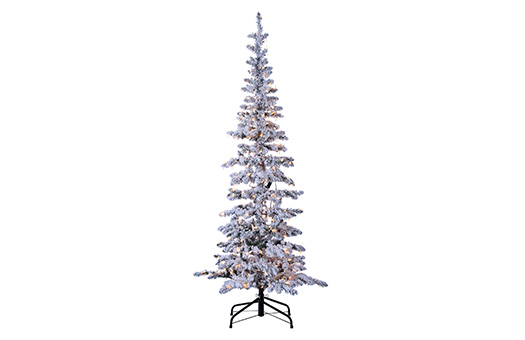 christmas Flocked Austin Pine Tree 5850 65C large