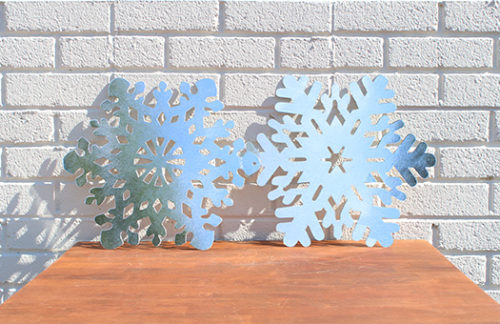 Silver Snowflakes