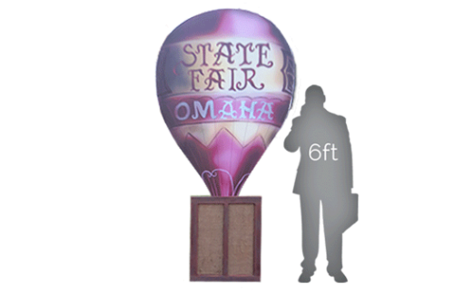Wizard of Oz, Hot Air Balloon Cutout