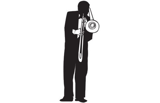 cutouts jazz trombone event decor rentals Large