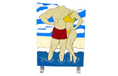 Mr & Mrs Beach Photo Op.
