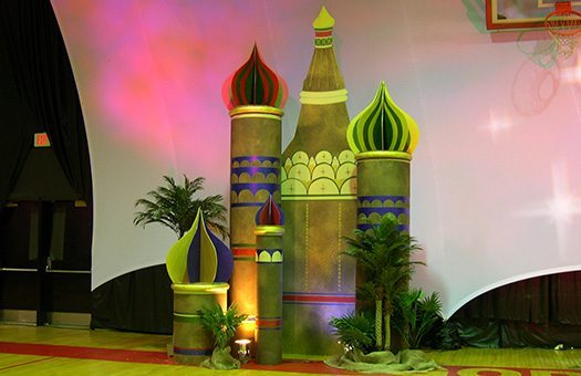 decor by theme arabian moorish castle set large