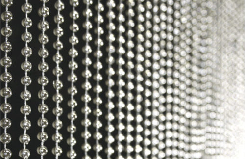 Ball Beaded Curtain Panel, 3'x12'