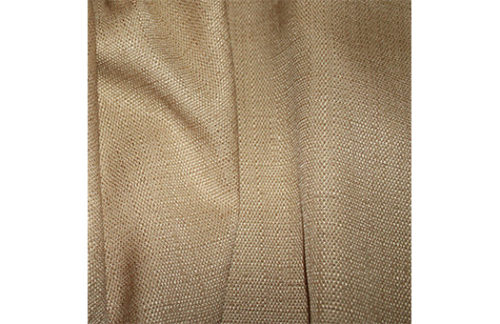 Poly Flax Broad Weave, Burlap Look Drape Panel 14'