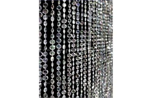 Iridescent Crystal Curtain, 12ft x 3ft