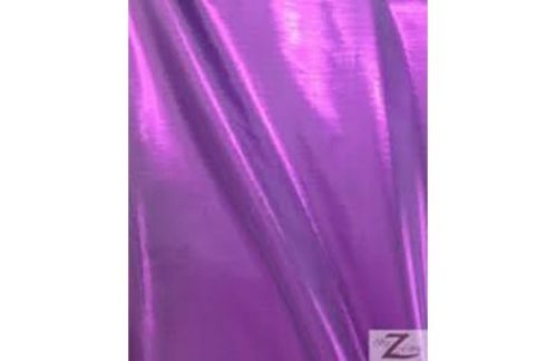 Lame Drape, Purple 8' H x 10' W  Section