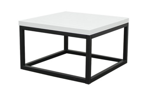 Atlus White End Table