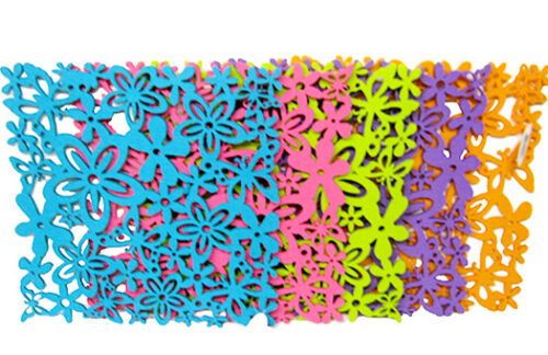 Felt Flower Panel