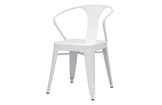 furniture and bars chairs metroarm white large
