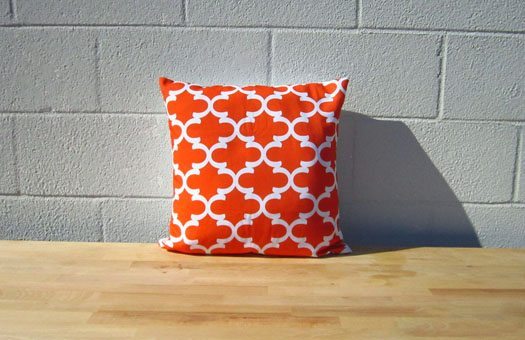 furniture and bars pillows orange gibralter large