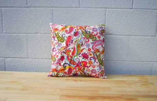 Paisley Print Pillow