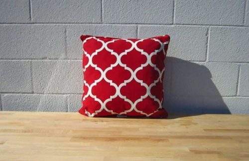 Red Gibralter Pillow