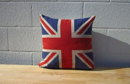Vintage Union Jack Pillow
