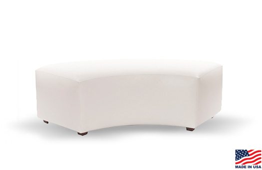furniture and bars sofas curved bench white largeusa