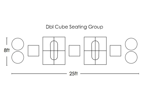 furniture diagrams 0003 dbl cube seating group large