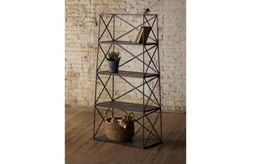 4 Tier Iron Shelving Unit