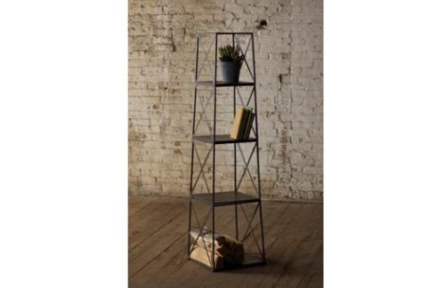 4 Tier Iron Tower Shelf