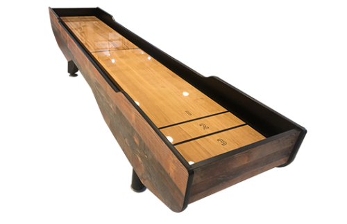 Barn Board Shuffleboard Table