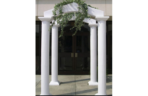 Greco-Roman Cornice Entranceway