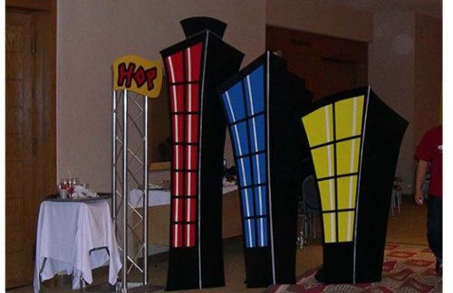 Hip Hop stage set and event decor
