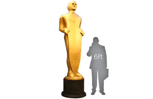 Giant Gold Award Man