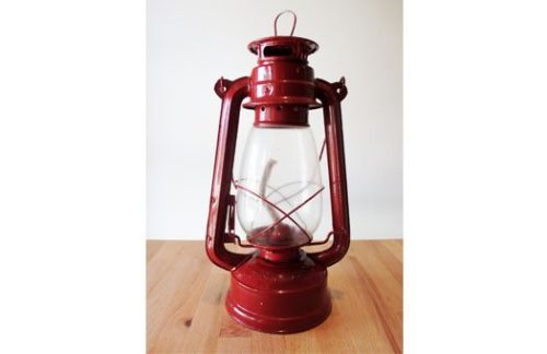 Red Kerosene Lantern