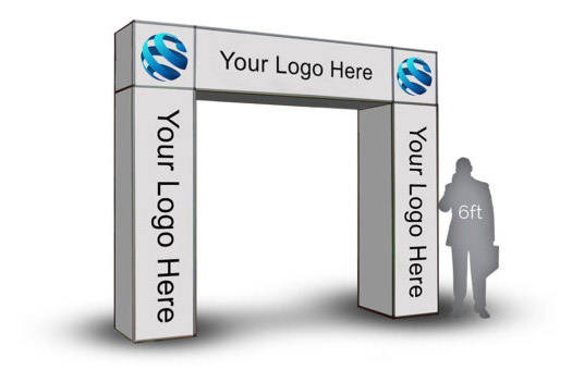 lit products tradeshow entrance corporate Large
