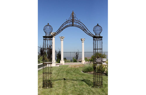 Wrought Iron Arch