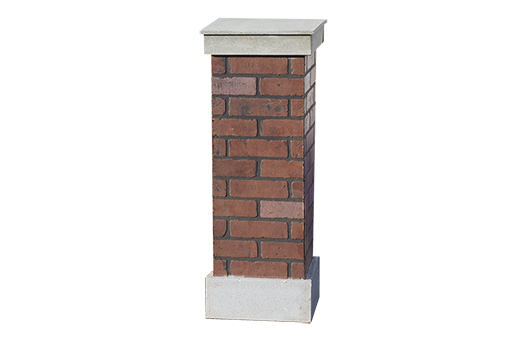 pedestal brick large