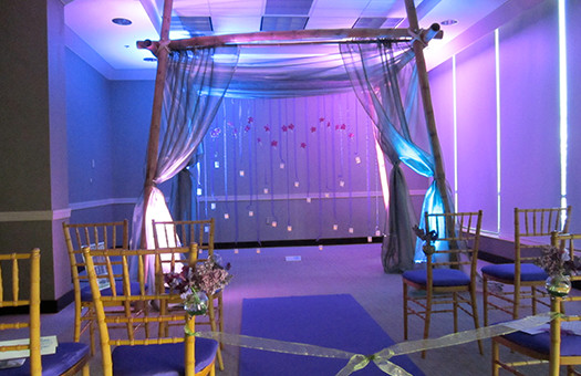 Bamboo Pergola Wedding Richmond Virginia DC Maryland event canopy rental special events rentals affordable party rental