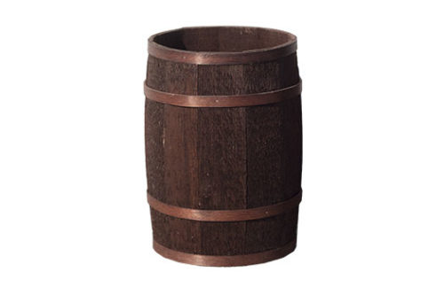 Mahogany Stained Barrel, Medium
