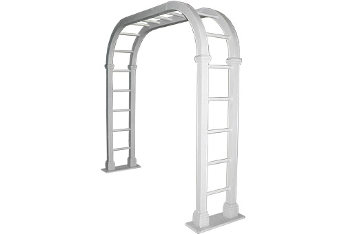 prop western grain sack IMG 9895 large 0002 Trellis ladder arch white event decor rentals 101 0082 large