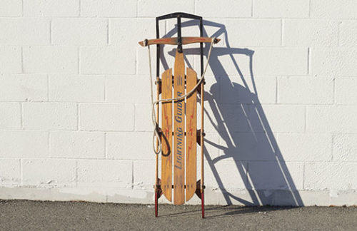 Metal/Wood Sled