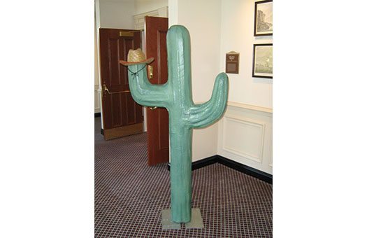 props cactus with hat event decor rental NOVA Large