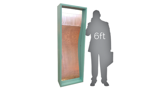 Fun House Mirror, Green