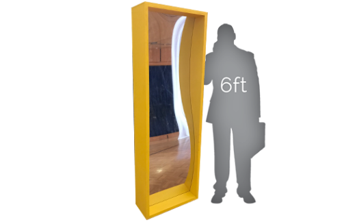 Fun House Mirror, Yellow
