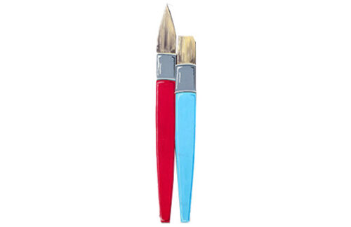 Giant Artist Brushes Prop