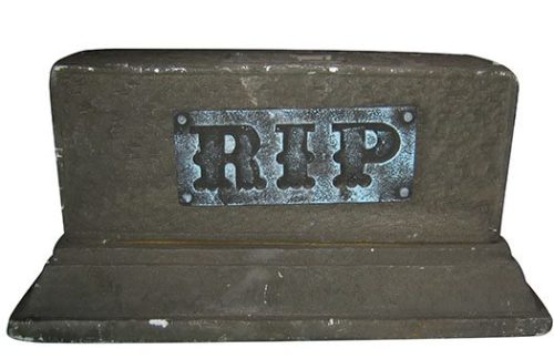 Tombstone R.I.P Rectangle
