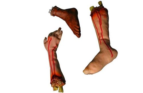 Bloody Arms/Legs/Feet, set of 4