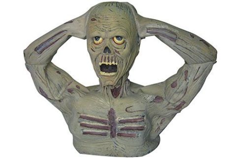 Zombie with Head Ripping Action