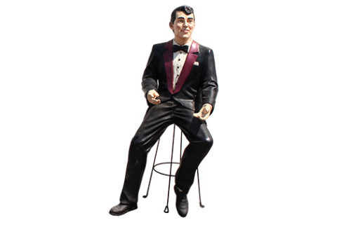 Statue; Dean Martin Statue, Rat Pack