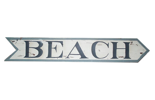 Beach Arrow Sign