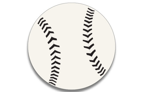 Giant Baseball Sign