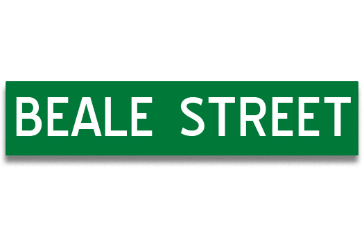 sign beale street